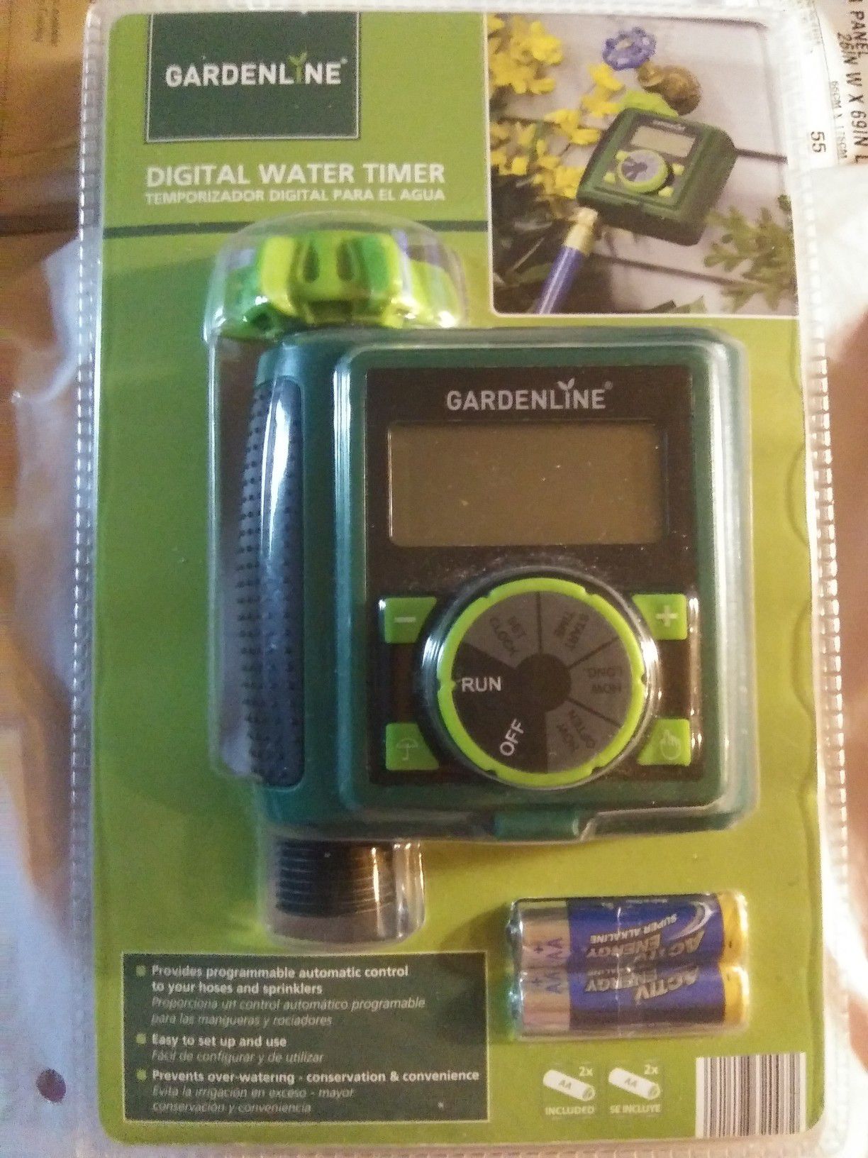 Brand new gardenline digital water timer