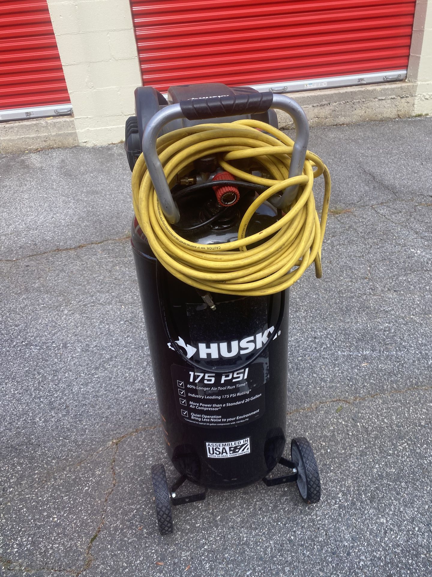 Air Compressor 175 PSI With 40 Foot Hose