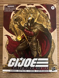 GI Joe Classified Snake Supreme Cobra Commander