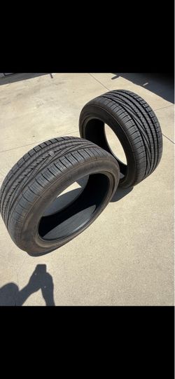 Tires Set of Two Goodyear 245/45 zr