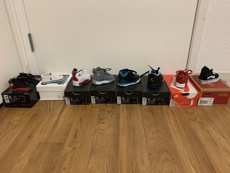Jordan’s , Nike , vans