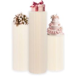 Foldable Cylinder Pedestal Stand for Parties