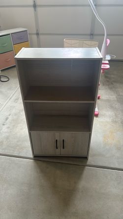 Book shelf + cabinet - 4ft in height and around 2ft width