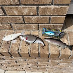 Bass fishing lures glidebait