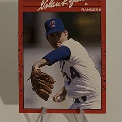 1990 Donruss NOLAN RYAN #166 Texas Rangers HOF