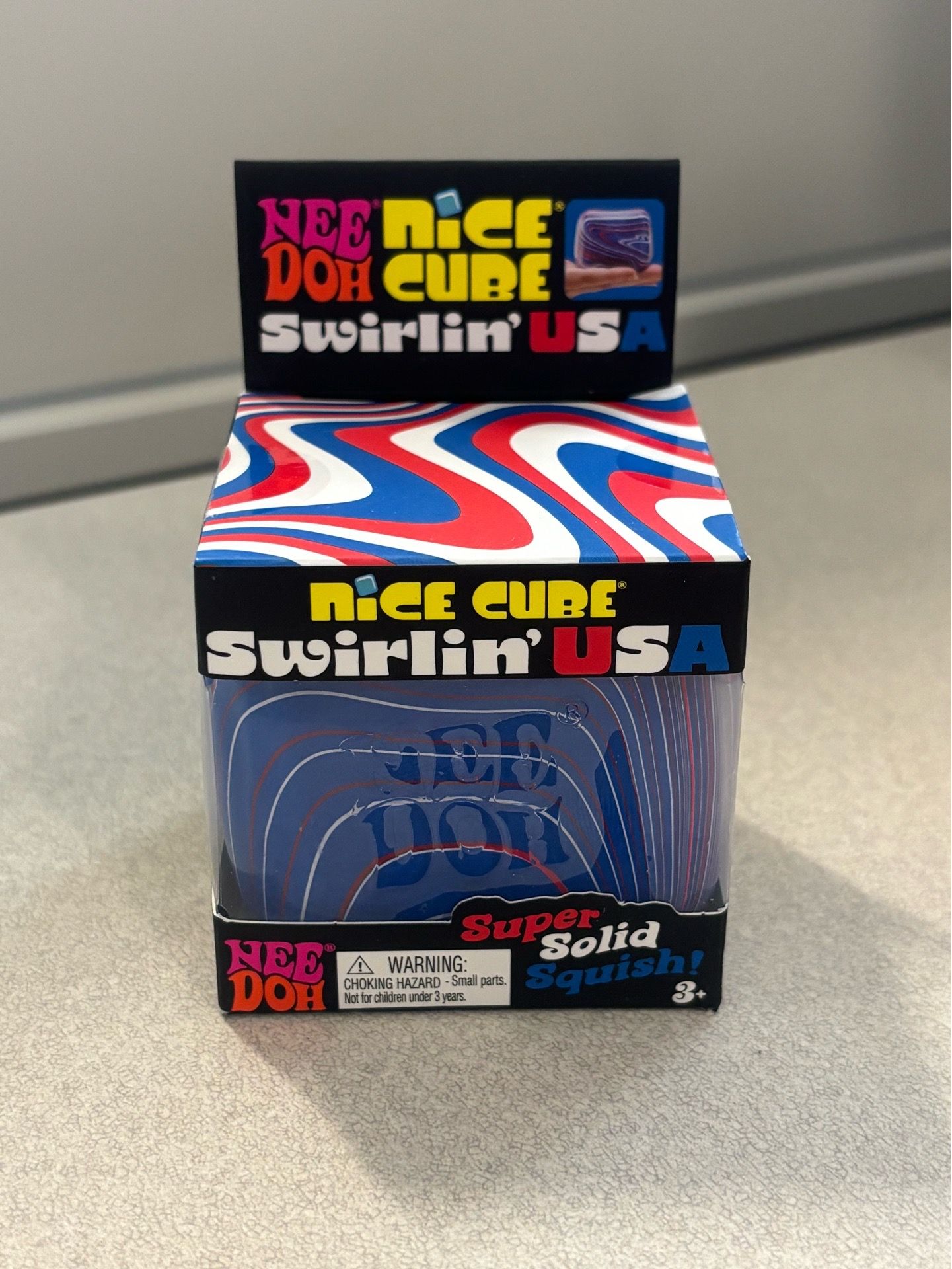 NeeDoh Nice Cube Swirlin USA