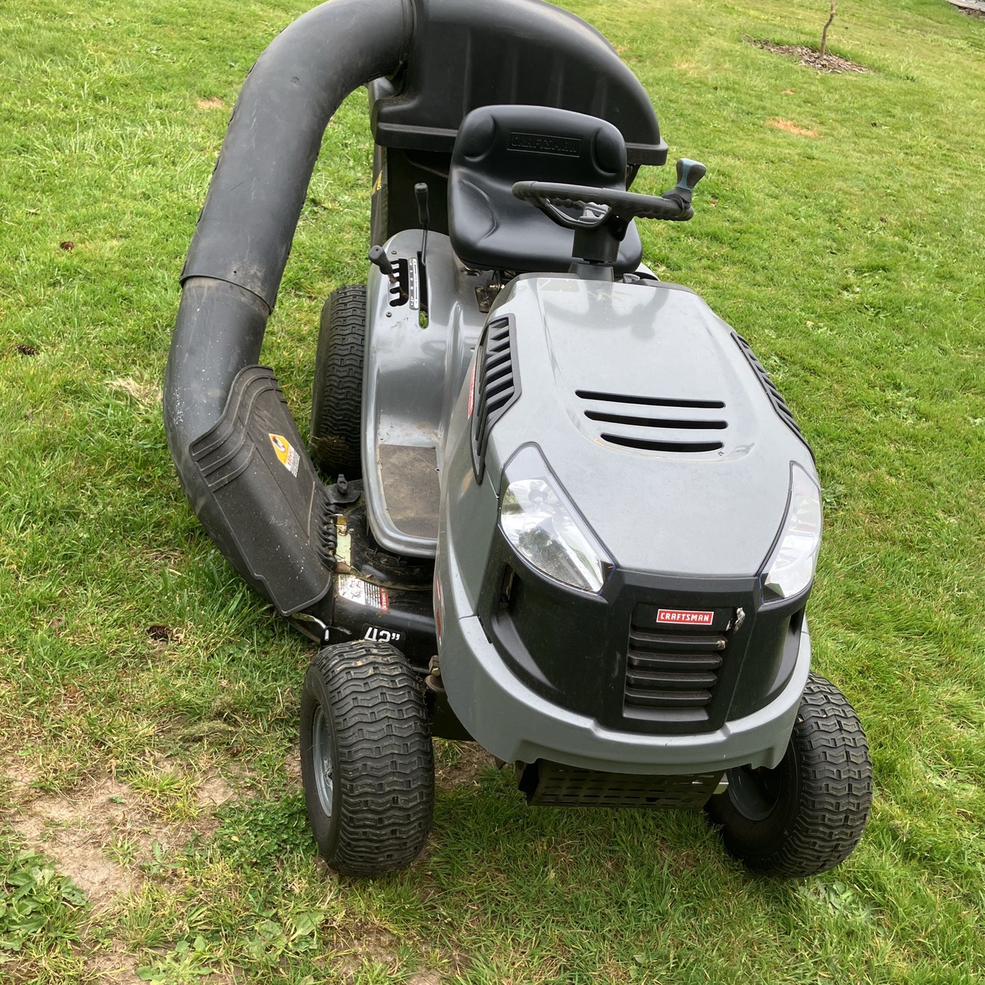Riding Mower With Bags