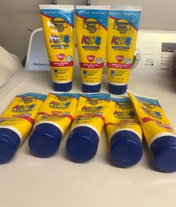 Banana Boat kids 50 SPF sunscreen