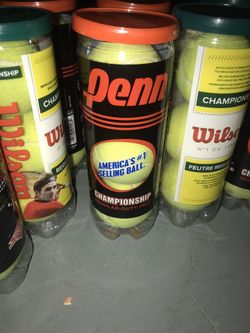 27 tennis balls. Brand new