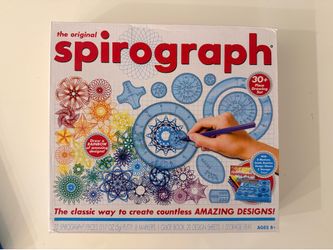 Classic Spirograph Drawing Set – Complete Kit with Markers & Gears