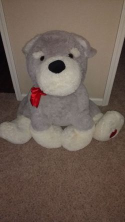 Big size pup, soft toy.