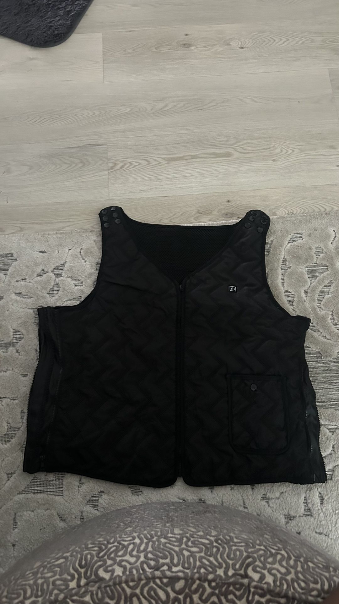 Vinmori Electric Heated Vest Washable USB Charging Winter Vest