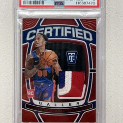 RON HOLLAND II Patch Rookie Card 