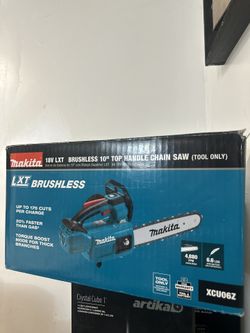 Makita Brushless 10” Handle Chain Saw