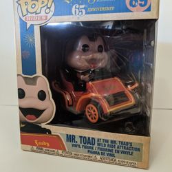 Mr. Toad At The Mr. Toads Wild Ride Attraction Funko Pop