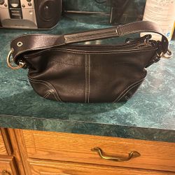 New Black Tote Bag 6 X 12“