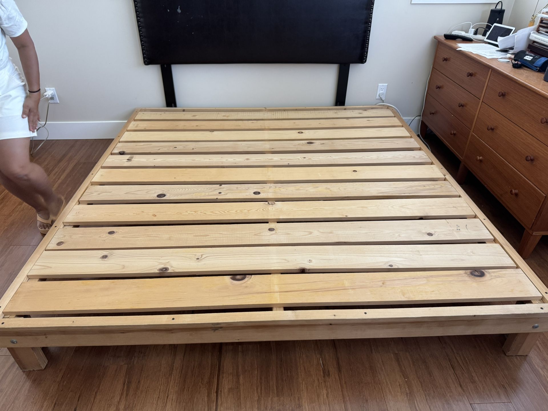 King Size Bed Frame And Drawers