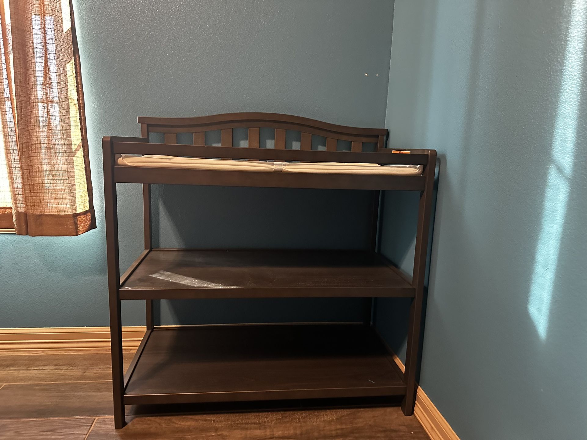 Baby Crib And Changing Table