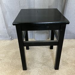 Black Wood Table