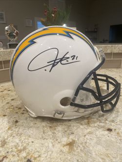 Ladainian Tomlinson Signed Full Helmet