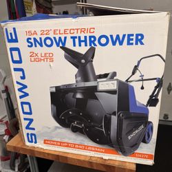 Snow Thrower, SnowJoe 