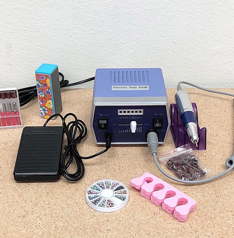 $45 (new in box) electric nail drill for acrylic nails machine file drill set salon manicure kit 22,000 rpm