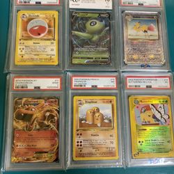 Pokemon Cards And Slabs
