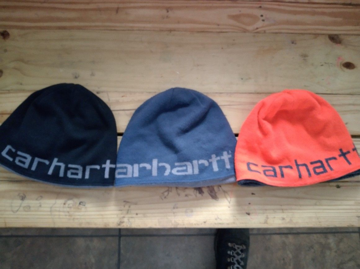 3 Reverse Beanies Carhartt 