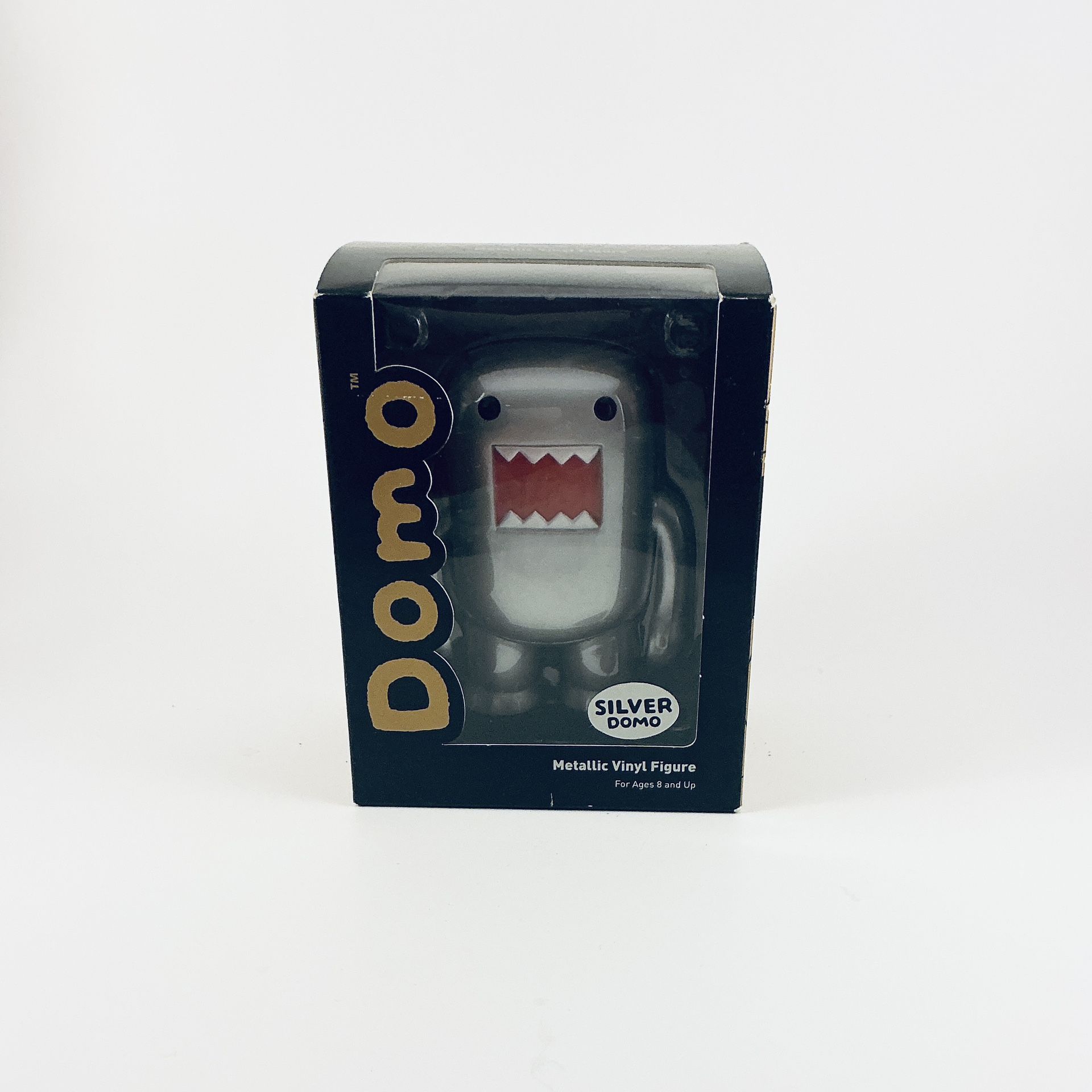 Domo 4 Inch Metallic Vinyl Figure (Silver)