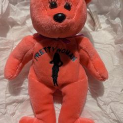 NEW 1999 Celebrity Bear JC Bears Star #38 Julia Roberts Pretty Woman Teddy 9" Plush
