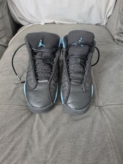 Air Jordan 13 Black University Blue Sneakers