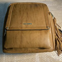 Leather Backpack by Steve Madden
