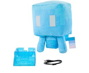 Mattel Minecraft Plush Allay with Lights, Sounds & Posable Wings, Includes Lamp Feature, Collectible Toy Inspired by The Video Game Character