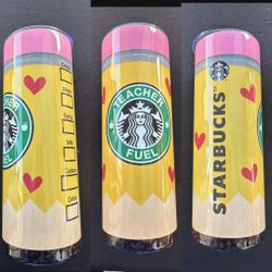 Starbucks Teacher Cups