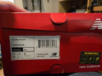 Steel toe New Balance men size 11