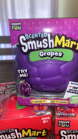 Smushmart scented grape squishy squeeze toy