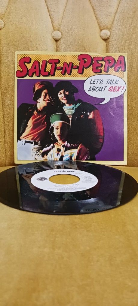 VINYL 45 SALT-N-PEPA RECORD