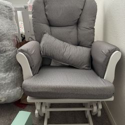 Nursing Rocking Chair Glider And Ottoman
