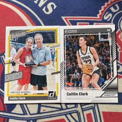Caitlin Clark Basketball Card Lot (2 Cards)