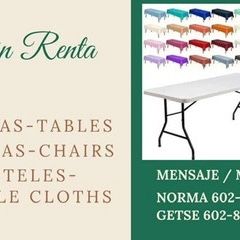 Mesas Y Sillas Para Eventos 