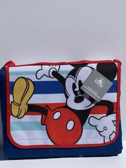 Disney Store Mickey Mouse Summer Fun Treats Picnic Beach Outdoor Blanket New