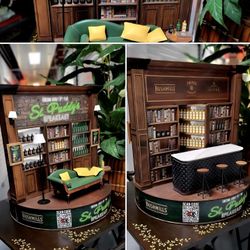 St. Paddy's Day Bushnell Display Bar & Dining Area