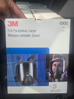 3M 6900 Full Facepiece Respirator Large