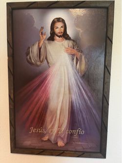 Divine mercy painting/ Cuadro de la Divina Misericordia
