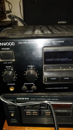 Stereo Amps and Receivers