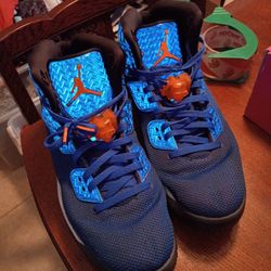 Nike Air Jordan Spike Forty 40 Royal PE Knicks