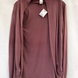 Dark Pink Women’s Medium Cardigan 