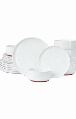 NIB-GZG 18 Piece Stoneware Dinnerware Set