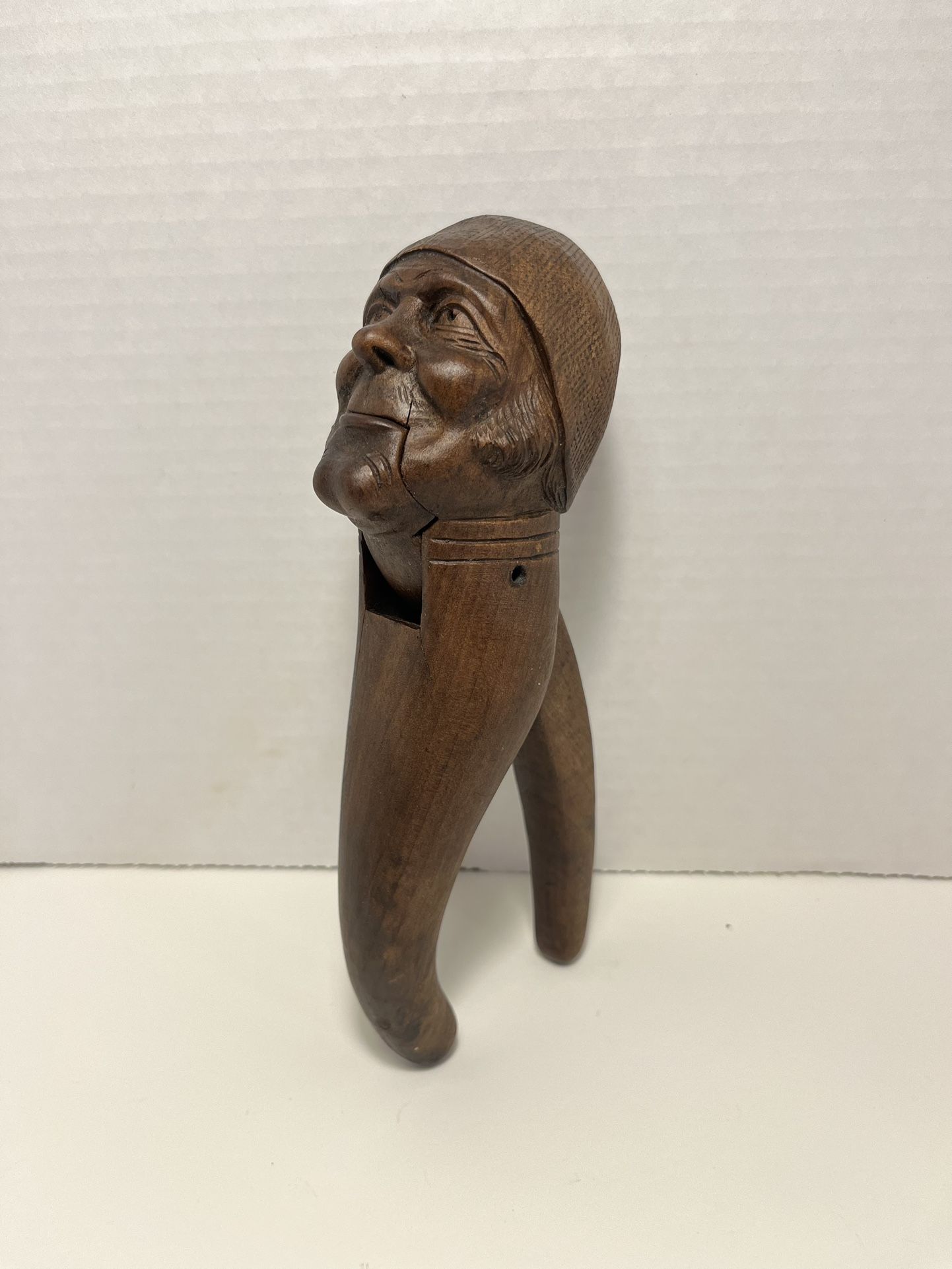 Late 19th Century Black Forest Cigar Snuffer Ebenezer Scrooge Old Man Nightcap