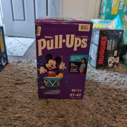 Huggies Pull Ups 3T-4T 92 CT 